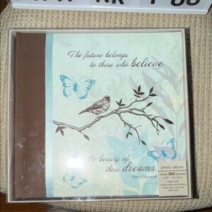 BNIP Brown and Blue Photo Album